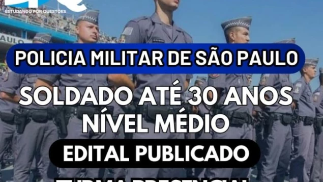 Imagem TURMA PMSP ( POLÍCIA MILITAR DE SÃO PAULO)