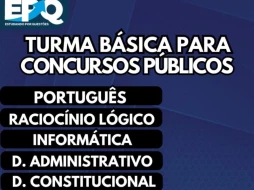 Imagem TURMA BÁSICA PARA CONCURSOS PÚBLICOS