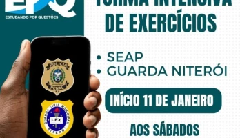 Imagem TURMA INTENSIVA DA SEAP & GUARDA MUNICIPAL DE NITERÓI